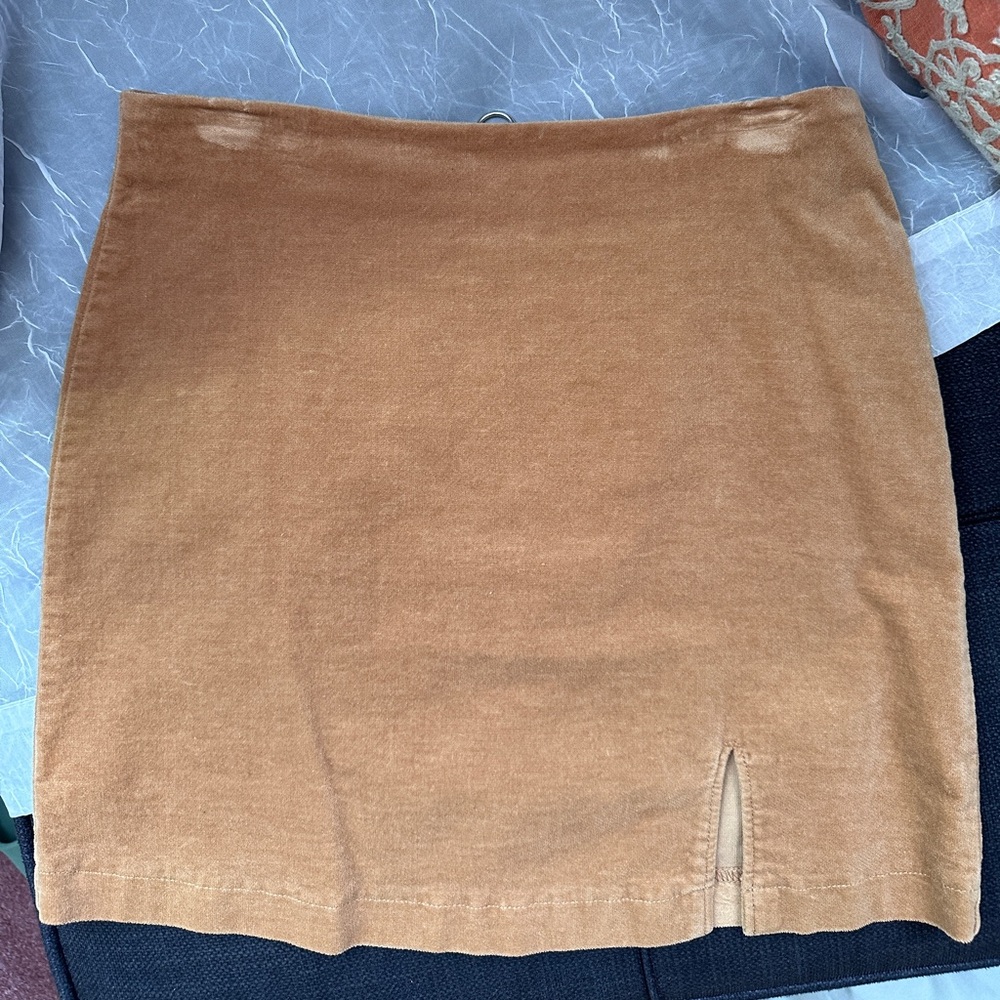 Forever 21 Camel Pencil Skirt